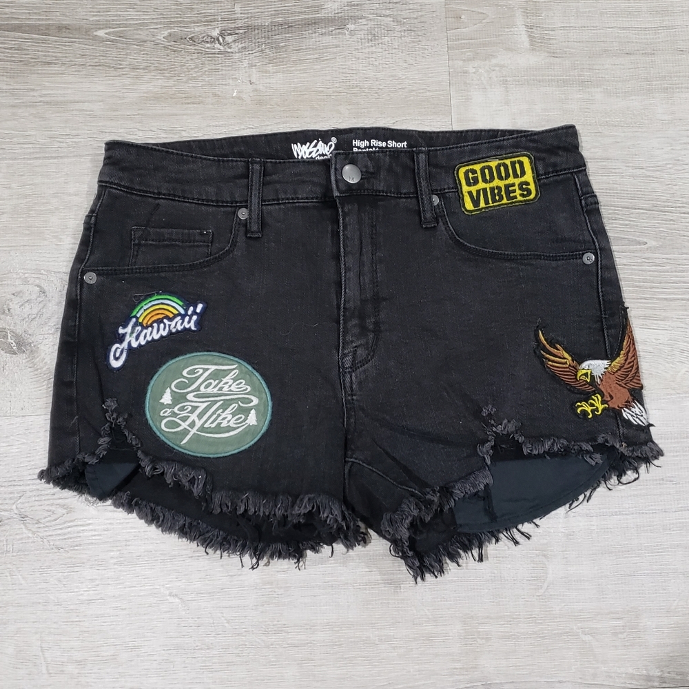 Mossimo stretch denim shorts